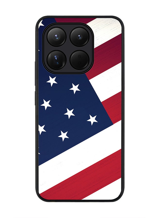 For Xiaomi 15T Case,Slim fit Camera Protection, Shockproof Thin Phone cover  - Flag Of US